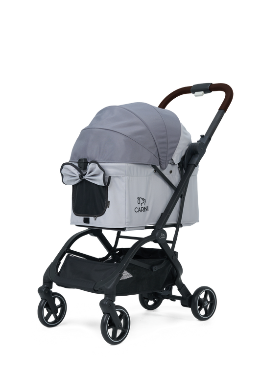 Carini Boogii + Auto Folding Pet Stroller (Moonlit Gray) 寵物車