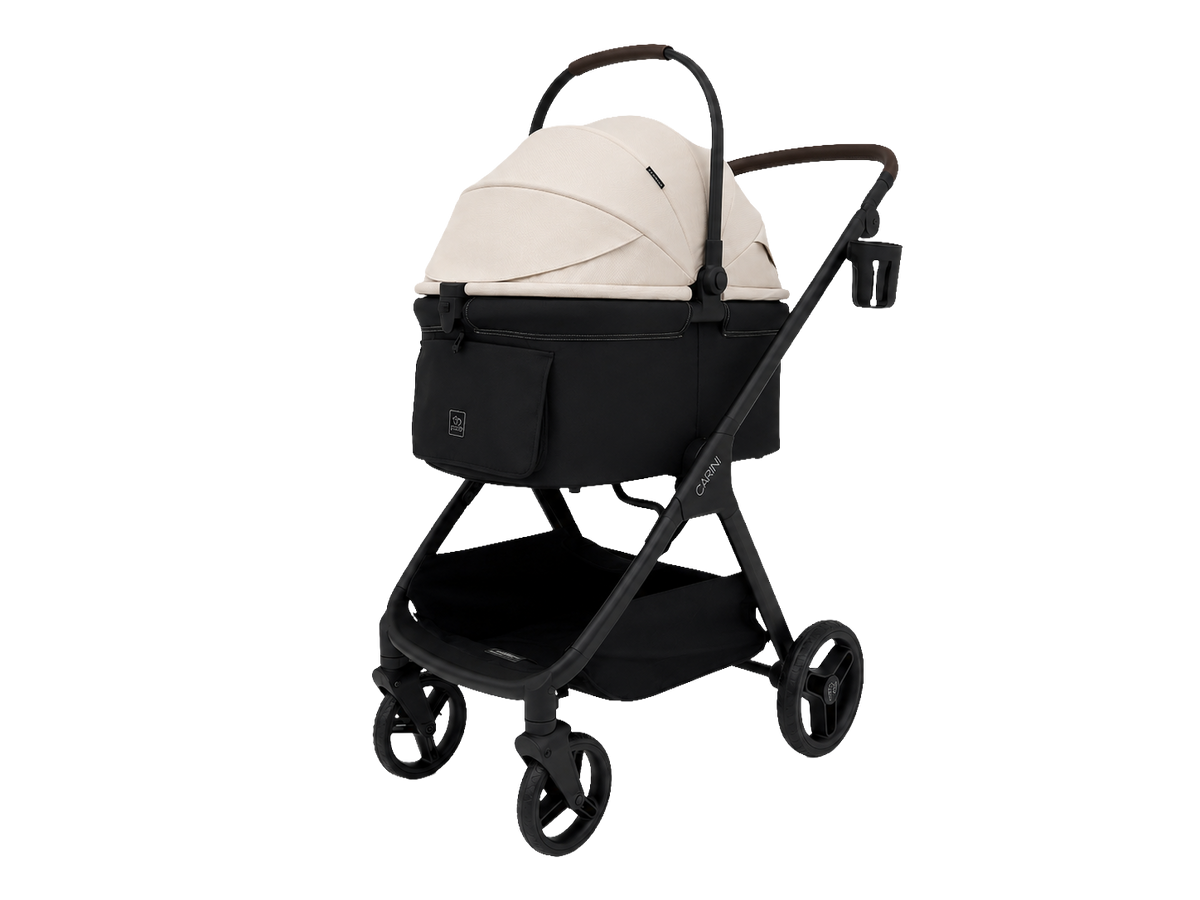 Carini Zippii 2-in-1 Pet Stroller (Almond Mist) 寵物車