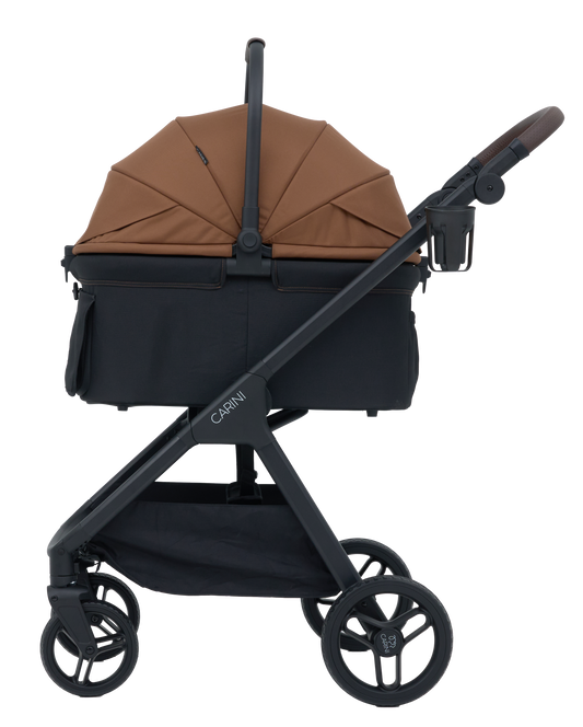 Carini Zippii 2-in-1 Pet Stroller (Midnight Saddle) 寵物車