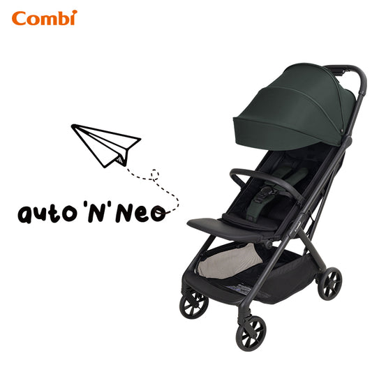 Combi - Auto N Neo 輕便型自動收摺嬰兒車(綠色)